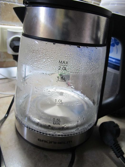 Електрочайники скляні Tefal, Grunhelm, Saturn
