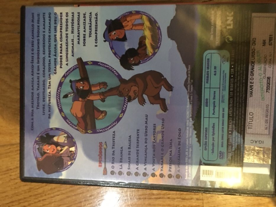 Yakari e o grande urso DVD