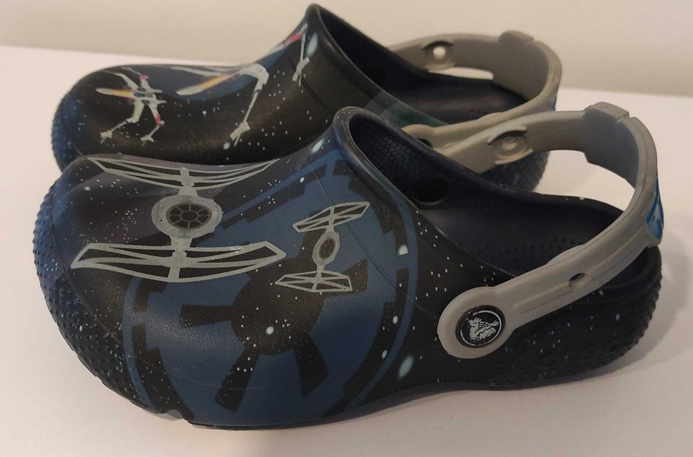 Сабо крокси Crocs Fun Lab Star Wars Clogs С12-13 на 28-29 устілка 18.5 см. оригінал