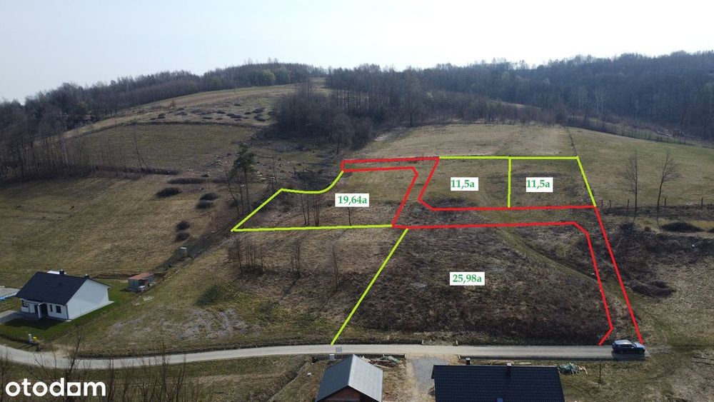 Działka budowlana w Kielnarowej