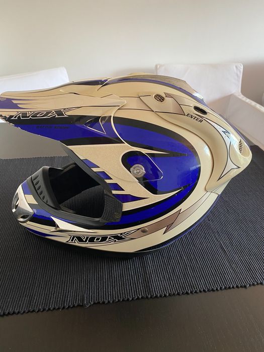 Capacete Enduro Nox tamanho L