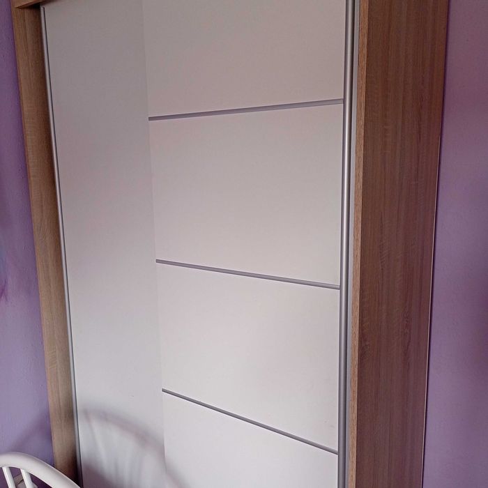Szafa 120 cm z drzwiami przesuwnymi wys. 216 cm