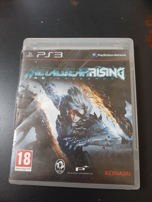 Metal Gear Rising: Revenge PS3 Completo c/ Manual