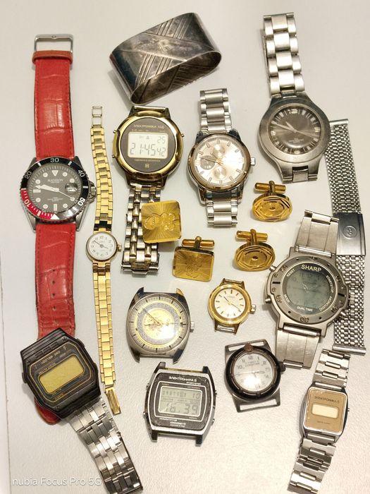 Часы СССР. Электроника. И современные