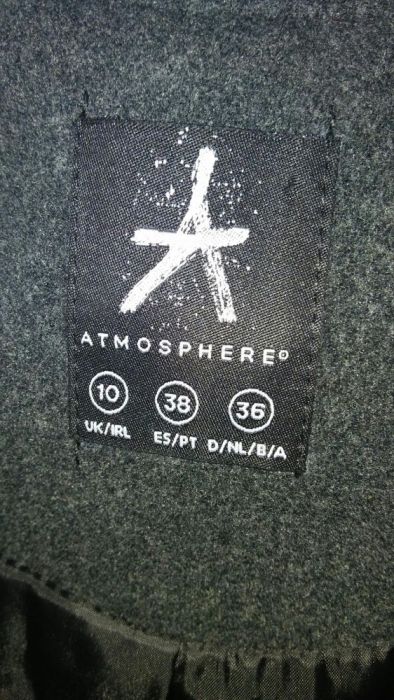 Plaszczyk szary rozmiar 36