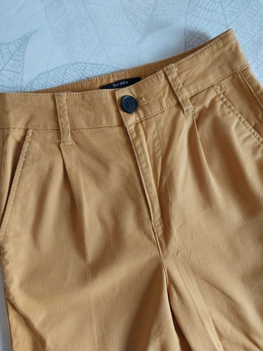 Spodnie proste, do kostek