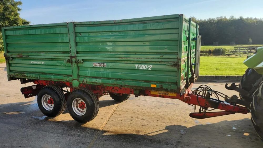 Przyczepa tandem  rolnicza  Warfama>   10 ton sprowadzona na 3 strony