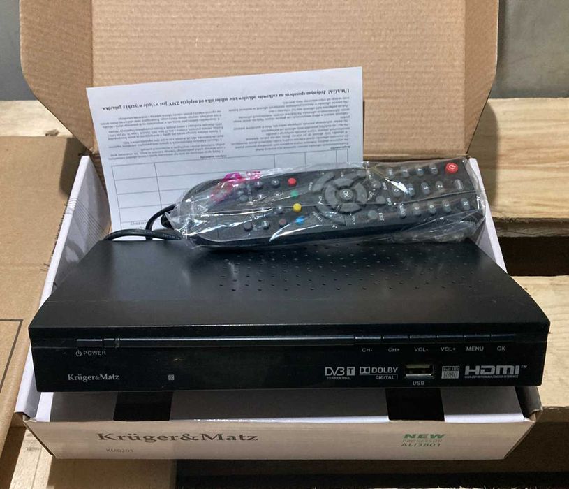 Kruger&Matz Dekoder DVB-T model KM0201