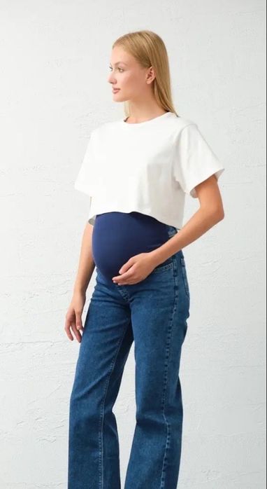 Джинси для вагітних Busa Сині