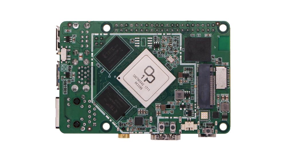 Radxa ROCK 4B+ 2GB RAM 32 GB eMMC (краще ніж Raspberry Pi 4 B)