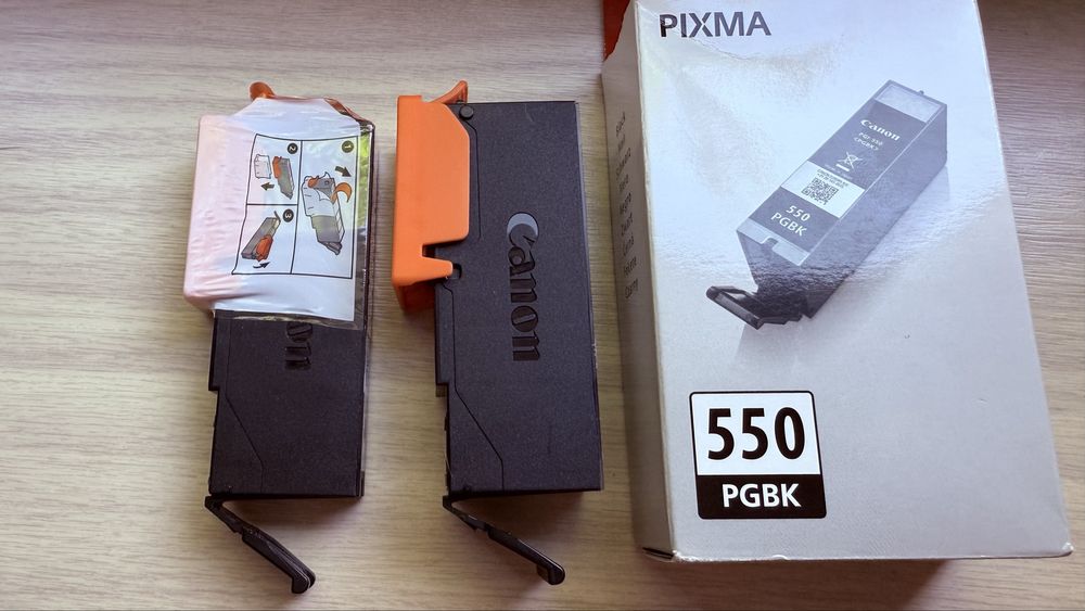 Tusz Canon  CLI-551 PGI-550 oryginaly tanio oddam