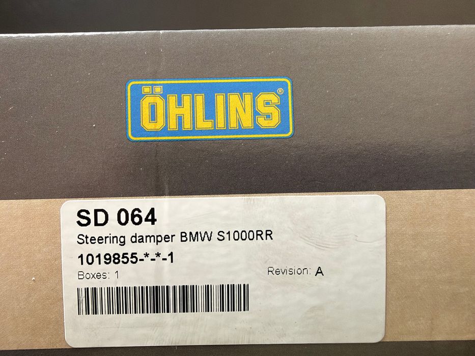 Amortecedor direção ohlins