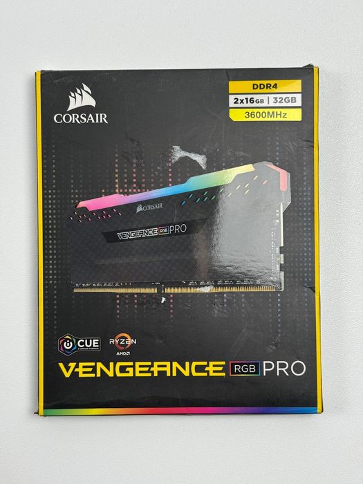 Pamięć RAM Corsair Vengeance RGB PRO DDR4 DIMM 2×16GB 3600Mz CL18