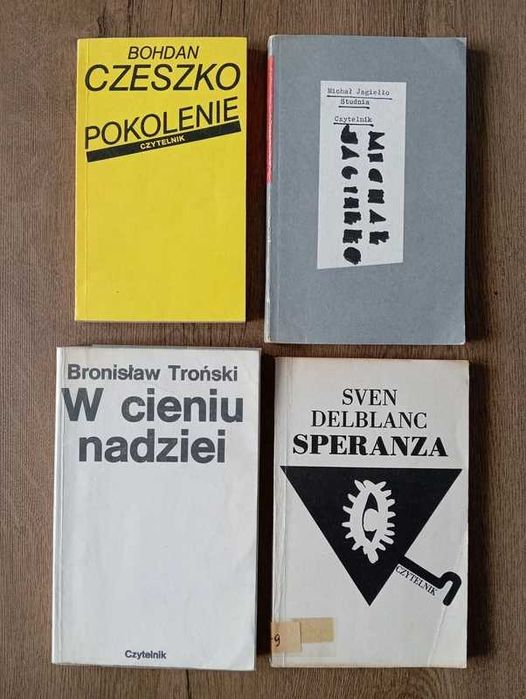 4 książki z wydawnictwa Czytelnik