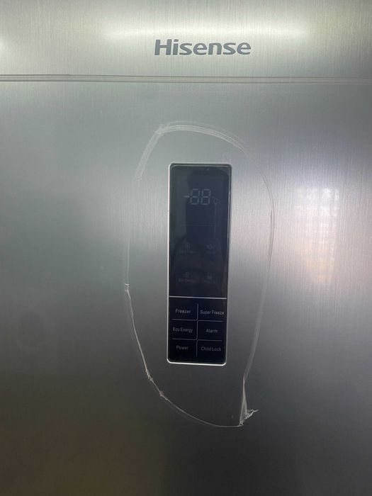 Arca Vertical HISENSE FV341N4BC2 (No Frost - 185.5 cm - 260 L - Inox)