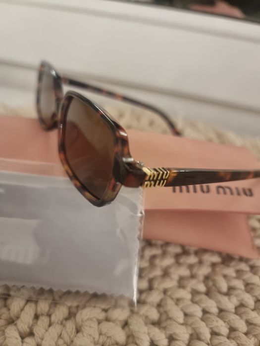 Okulary Miu miu.