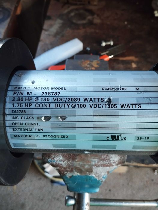 Motor de 130 Volts para passadeira de exercicio