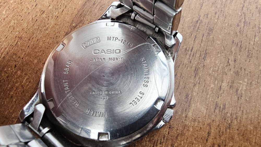 Годинник Casio MTP-1219A-7B кварцовий