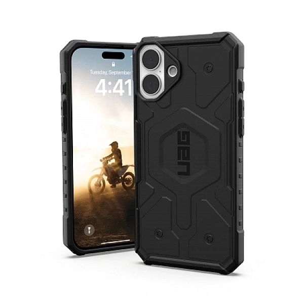 Etui UAG Pathfinder Magsafe do iPhone 16 Plus - czarne