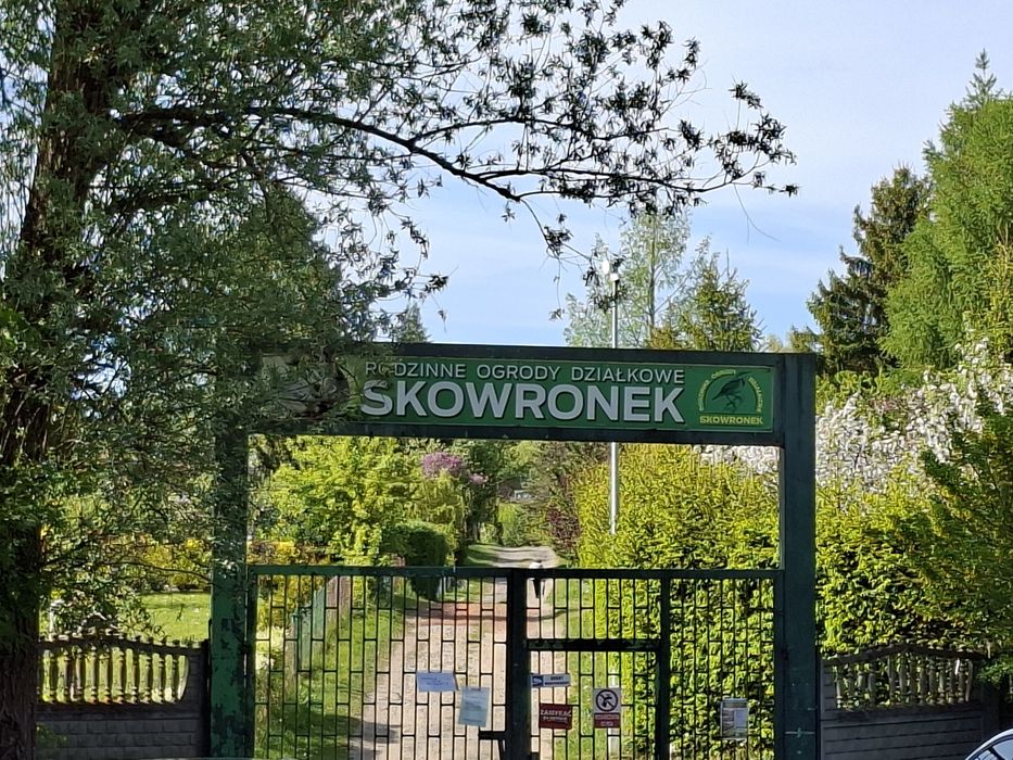 Działka ROD SKOWRONEK