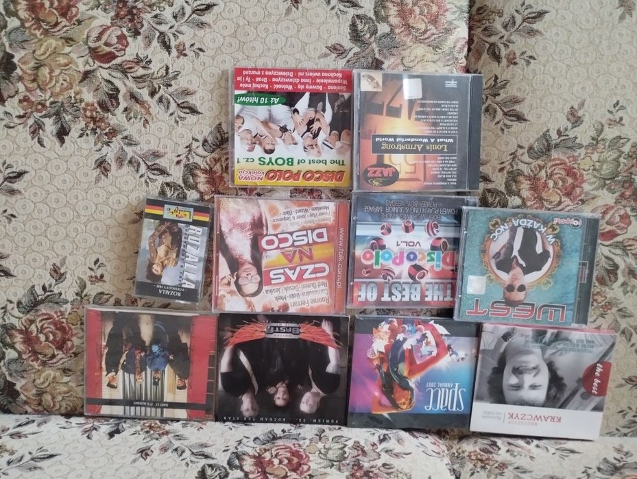 Zestaw płyt CD stan bdb
