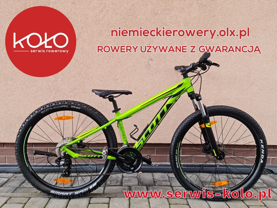 Rower górski MTB SCOTT koła 27.5 shimano aluminium okazja WYSYŁKA