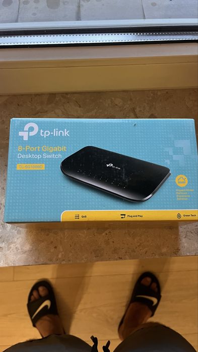 Switch ethernet 8 port tp link