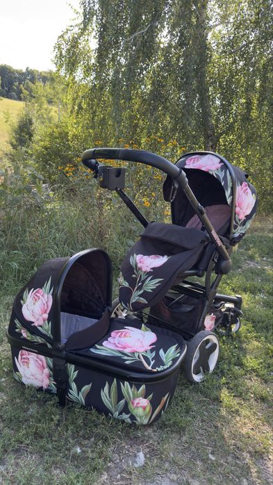 Коляска Kikka Boo 2 в 1 — люлька + прогулянковий блок