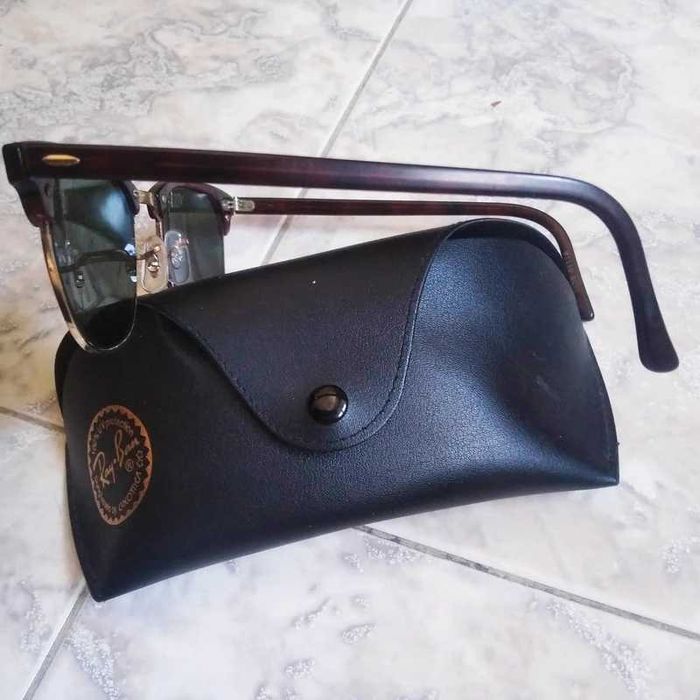 Óculos de Sol Vintage Ray-Ban W0366 Clubmaster Classic wayfarer