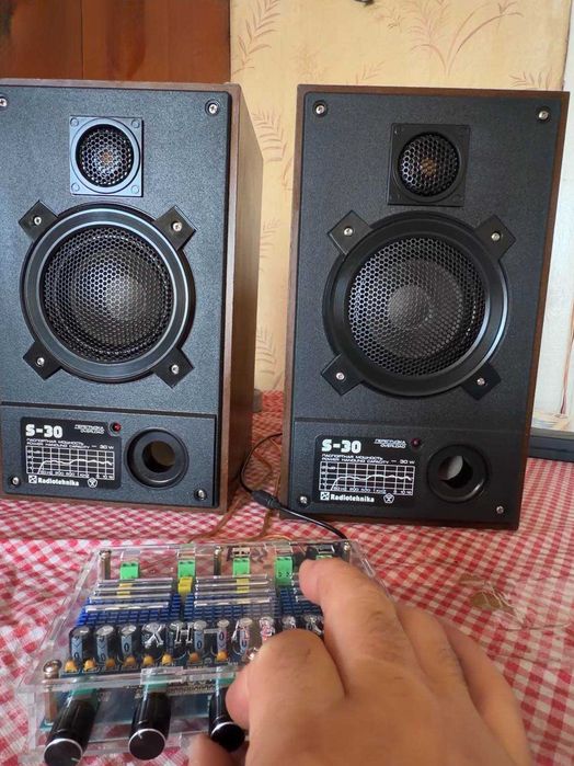 Radiotehnika S-30 — отличная советская акустика, полностью рабочая
