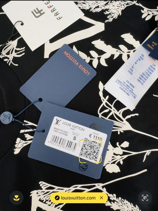 Louis Vuitton koszulka t shirt męski