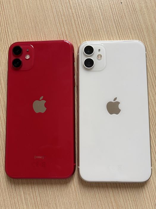 IPhone 11 білий та червоний 128 Gb