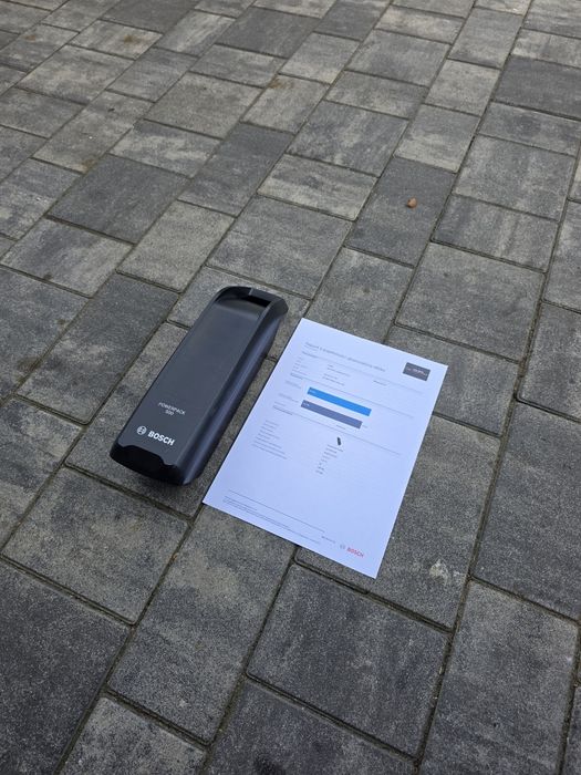 Bateria Akumulator BOSCH POWERPACK 500Wh na rame 90 cykli 95% spr