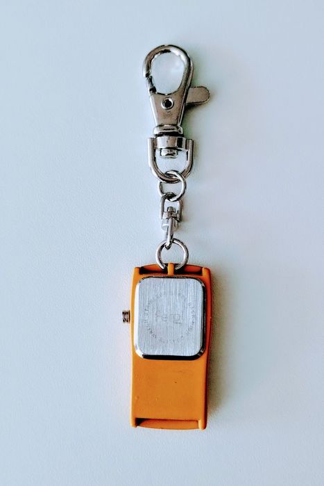 Zegarek żółty  kieszonkowy metalowy oryginalny Fergi 10cm