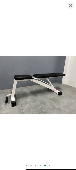 Лава регульована скамья для жиму та різних вправ з штангою гантелями