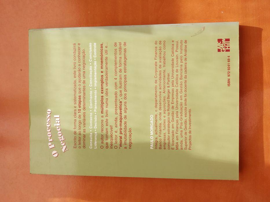 Livro O Processo Negocial da editora McGraw-Hill