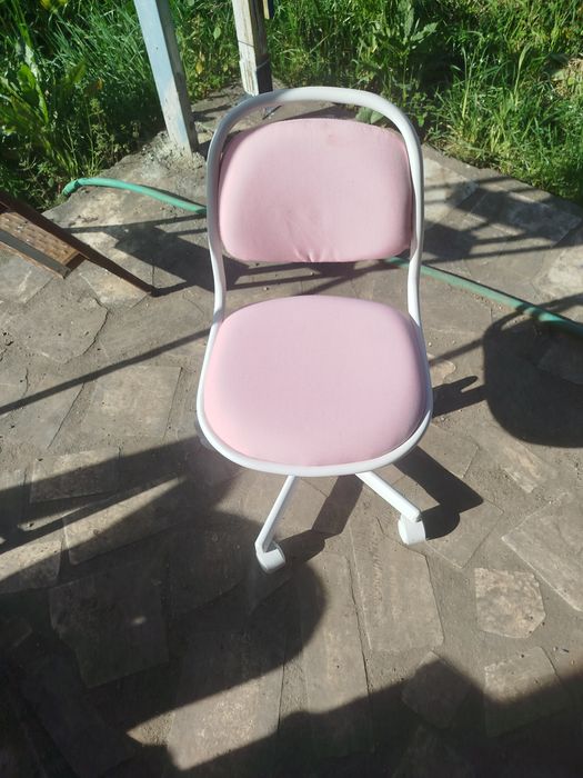 Cadeira criança rosa