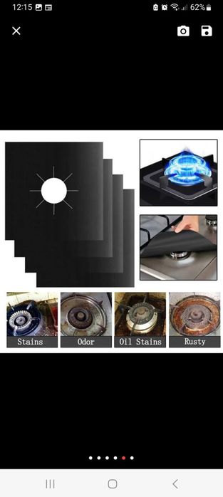 Proteção para os bicos do fogão