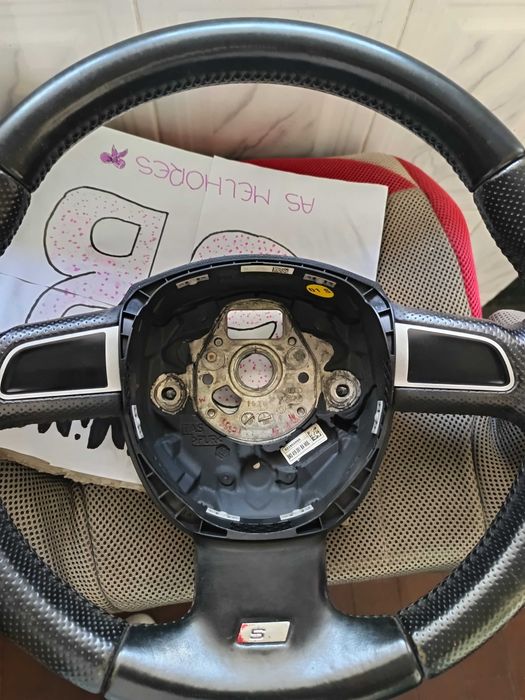Volante Audi s.line em bom estado