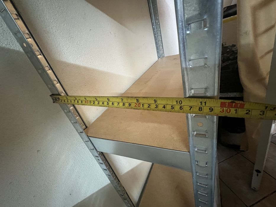 Estante metálica industrial / armazém – 1,50m altura