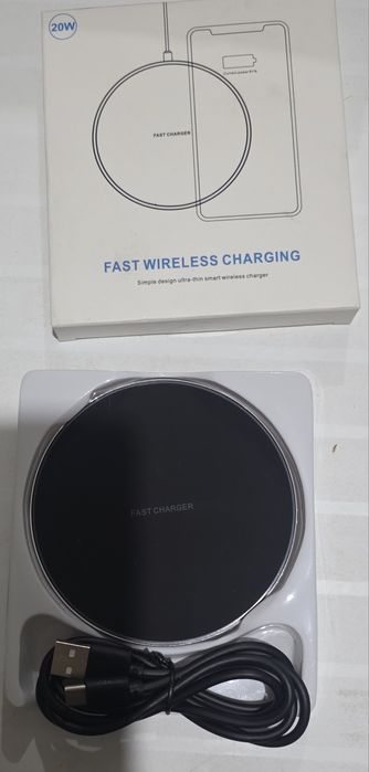 Бездротова зарядка 20W Fast Wireless Charger