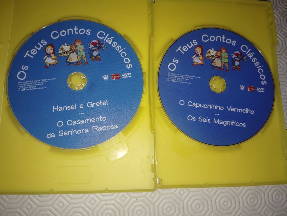 DVDs Filmes Infantis Como Novos