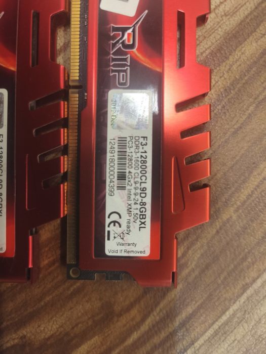 G.Skill RipJaws 16Gb (4x4 GB) DDR3-1600