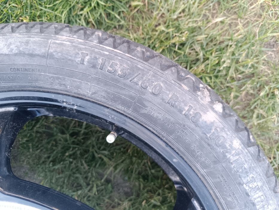 Koło dojazdowe dojazdówka 155/60 R18 Mercedes E w212  500 CLS w218 550