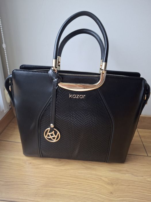 kazar nowa torebka damska ze skóry duża