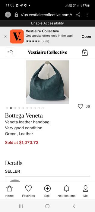 Сумка Bottega Veneta