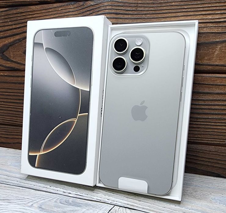 iPhone 16 pro max 256gb Natural Titanium 1.100$ магазин гарантия