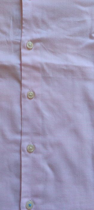 Camisa Rosa Homem - Milano | Tamanho S | Slim Fit [Nova]