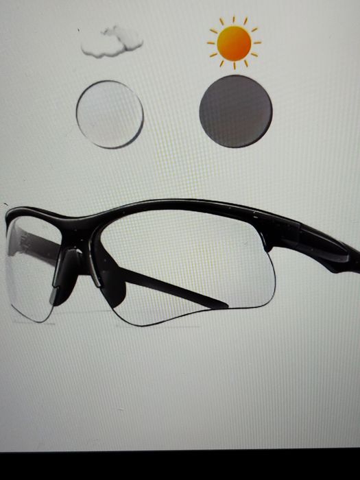 Okulary sportowe sunglasses fotochromic