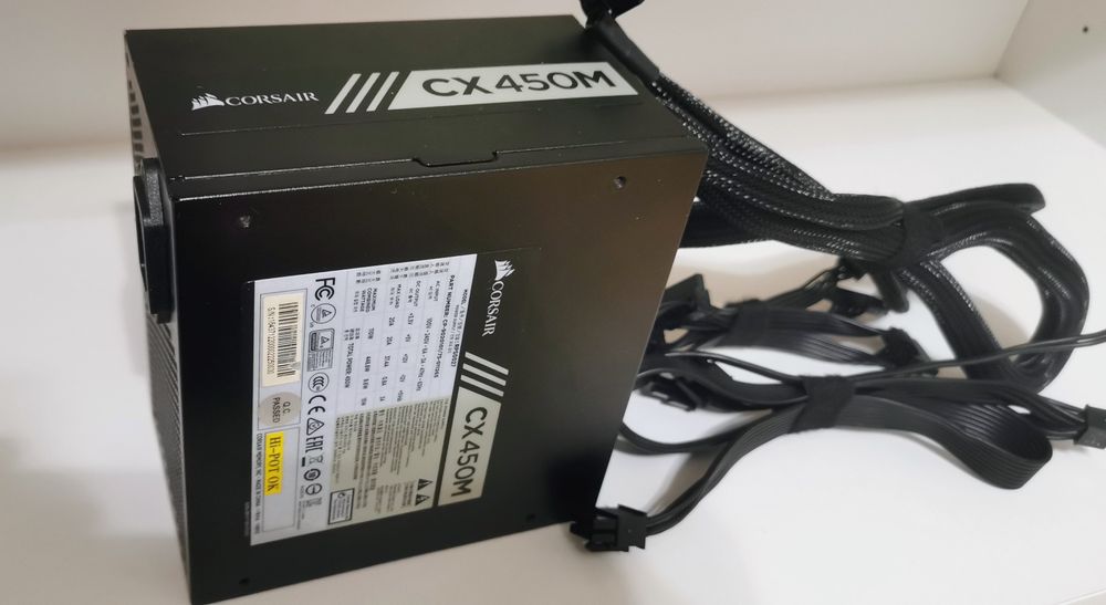 Zasilacz modularny Corsair CX450M 450W 450watt